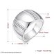 Wholesale Hot sale cheap NEW European and American style fashion Creative wide ring Zircon Rings wedding rings gothic rings for women TGSPR291 4 small