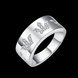 Wholesale Fashion classic silver plated rings Engrave Queen Crown Rings Wedding Jewelry Drop shipping TGSPR374 0 small