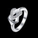 Wholesale New Fashion Design double Heart  Shape Classic Love Ring 5A Zircon Finger Rings For Women Engagement Jewelry TGSPR434 0 small