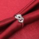 Wholesale New Fashion Design double Heart  Shape Classic Love Ring 5A Zircon Finger Rings For Women Engagement Jewelry TGSPR434 3 small