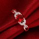 Wholesale silver plated rings from China for Lady Romantic oval Shiny red Zircon Banquet Holiday Party wedding jewelry TGSPR228 1 small