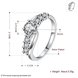 Wholesale Classic popular Zircon silver plated rings for Women Jewelry Crystal zircon Stone Engagement banquet party Ring  TGSPR455 0 small