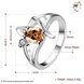 Wholesale Classic Fashion Female Ring from China Jewelry champagne oval Zircon Rings for Women Girl Jewelry Girlfriend Birthday Gift  TGSPR490 0 small