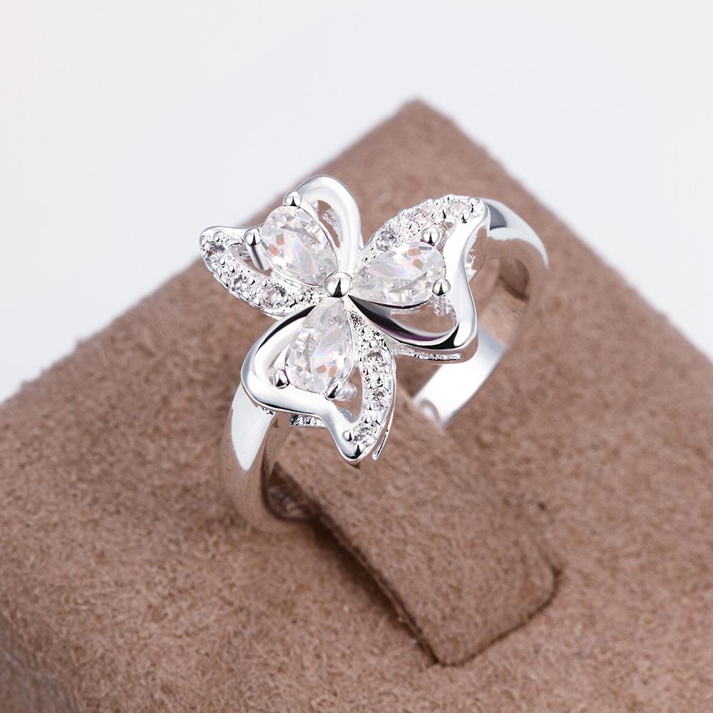 Wholesale Fashionable Modern Women's Ring Luxury Ring Romantic Engagement Wedding Jewelry Female Anniversary Gift TGSPR678 2