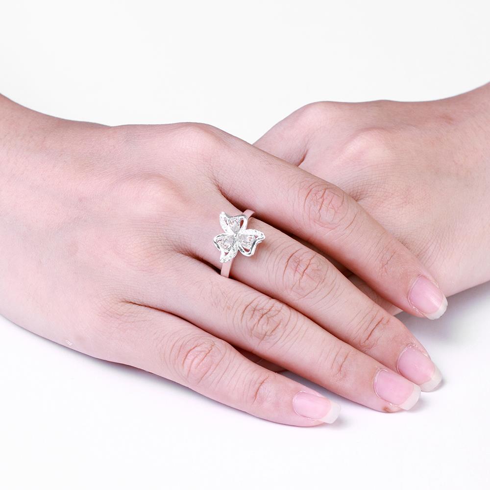Wholesale Fashionable Modern Women's Ring Luxury Ring Romantic Engagement Wedding Jewelry Female Anniversary Gift TGSPR678 4