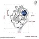 Wholesale Luxury Female Big Flower Ring Unique Style Blue Engagement Ring Vintage Wedding Rings For Women TGSPR078 0 small