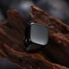 Wholesale Fashion vintage square Black Color Stainless Steel Mens Rings For Boy Friendship gift Jewelry Accessory TGSTR008 2 small