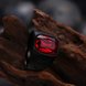 Wholesale Vintage Red Zircon Stone Black Finger Rings For Men Male Fashion Stainless Steel jewelry hot selling Charm Gift TGSTR004 2 small