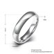 Wholesale Simple and stylish Spinner Ring for Men Stress Release Accessory Classic Stainless Steel High Quality Casual Sport Jewelry TGSTR167 2 small