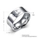 Wholesale imple wide type Spinner Ring for Men Stress Release Accessory Classic Stainless Steel Wedding Band Casual Sport Jewelry TGSTR171 0 small