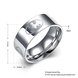 Wholesale imple wide type Spinner Ring for Men Stress Release Accessory Classic Stainless Steel Wedding Band Casual Sport Jewelry TGSTR171 0 small