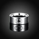 Wholesale imple wide type Spinner Ring for Men Stress Release Accessory Classic Stainless Steel Wedding Band Casual Sport Jewelry TGSTR171 1 small