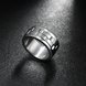 Wholesale Simple wide type Spinner Ring for Men Stress Release Accessory Classic Stainless Steel Wedding Band Casual Sport Jewelry TGSTR173 2 small