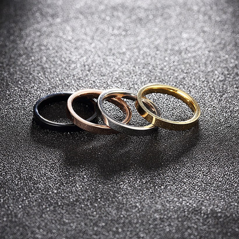 Wholesale 4 pcs/set 316L Titanium Stainless Steel Rings For Cool Men or Women Gold Color Gothic Finger Ring Glazed Fashion Cool Jewelry TGSTR180 1