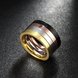 Wholesale 4 pcs/set 316L Titanium Stainless Steel Rings For Cool Men or Women Gold Color Gothic Finger Ring Glazed Fashion Cool Jewelry TGSTR180 3 small