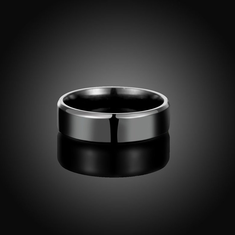 Wholesale 2020 New Fashio black Color Men Stainless Steel high quality Wedding  Ring Never Fade jewelry TGSTR182 1