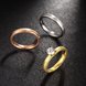 Wholesale Romantic Trendy Wedding women Rings  Luxury Cubic Zircon Rings Personality Carving stripe Ring 3 colors 3 layers Fashion Jewelry TGSTR193 2 small
