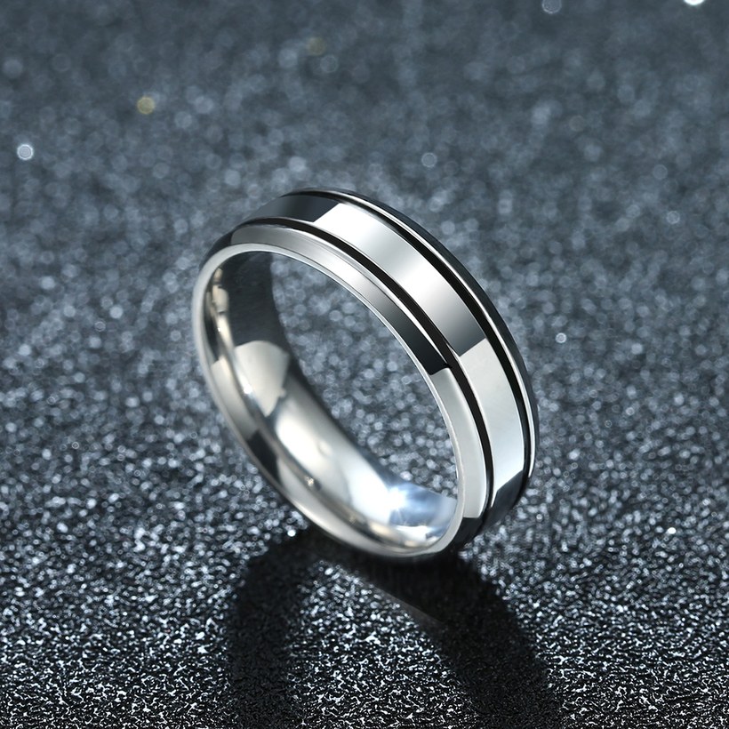 Wholesale Personalized Wedding Ring Couples Love Stainless Steel for Men rings Zircon Stone Charm Gifts Drop shipping TGSTR037 2