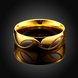 Wholesale Super popular Wedding couple rings  24k gold 2 colors titanium stainless steel zircon diamonds jewelry lover gifts for men TGSTR015 3 small