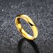 Wholesale Simple  Wedding 24K gold Band Rings Stainless Steel rings for Women Anniversary Gift Jewelry TGSTR044 2 small
