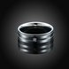 Wholesale Fashion Stainless Steel rings from China Stripe Ring Wedding zircon Ring Domineering Men's Jewelry TGSTR049 3 small