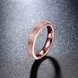 Wholesale Fashion Romantic 2020 New Stainless Steel matte Ring For Women Rose Gold Color rings Charm Female Ladies Gifts TGSTR111 3 small