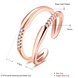 Wholesale Trendy Rose Gold Water Drop CZ Ring TGGPR1218 0 small