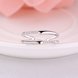 Wholesale Trendy Platinum Water Drop CZ Ring TGGPR1225 1 small