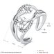 Wholesale Trendy Platinum Plant CZ Ring TGGPR1468 0 small