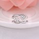 Wholesale Trendy Platinum Plant CZ Ring TGGPR1468 1 small