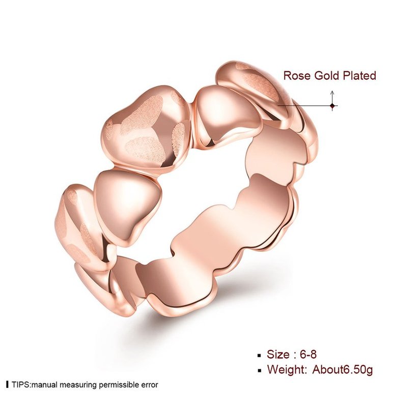 Wholesale Trendy Titanium Geometric Ring TGGPR1505 0