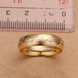 Wholesale Classic Silver Round Gold CZ Ring TGGPR832 4 small