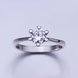 Wholesale Romantic Platinum Geometric CZ Ring TGGPR1042 0 small