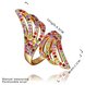 Wholesale Trendy 24K Gold Geometric Multi Rhinestone Ring TGGPR1198 2 small