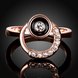 Wholesale Classic Rose Gold Round White Rhinestone Ring TGGPR1284 2 small