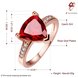 Wholesale Classic Rose Gold Geometric Multicolor Rhinestone Ring TGGPR1354 4 small