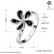 Wholesale Romantic Platinum Plant White Rhinestone Ring TGGPR1387 0 small