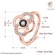 Wholesale Classic Rose Gold Plant White Rhinestone Ring TGGPR1500 1 small