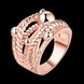 Wholesale Classic Rose Gold Geometric Ring TGGPR427 1 small