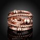 Wholesale Classic Rose Gold Geometric Ring TGGPR427 3 small