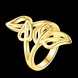 Wholesale Romantic 24K Gold Plant Ring TGGPR486 0 small