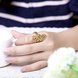 Wholesale Romantic 24K Gold Plant Ring TGGPR486 2 small