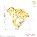 Wholesale Romantic 24K Gold Plant Ring TGGPR486 3 small