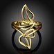 Wholesale Romantic 24K Gold Plant Ring TGGPR486 4 small