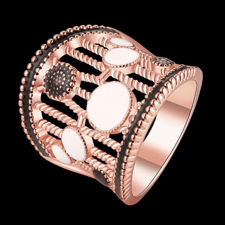 Wholesale Bohemia Rose Gold Geometric Ring TGGPR534 0