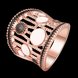 Wholesale Bohemia Rose Gold Geometric Ring TGGPR534 0 small