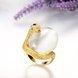 Wholesale Classic 24K Gold Animal Multicolor Stone Ring TGGPR858 3 small