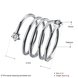 Wholesale Romantic Platinum Round White CZ Ring TGGPR1325 1 small