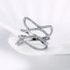 Wholesale Romantic Platinum Round White CZ Ring TGGPR1338 2 small