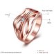 Wholesale Romantic Rose Gold Round White CZ Ring TGGPR1355 1 small